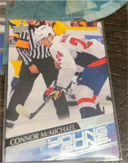 2020-21 Upper Deck #234 Connor McMichael Young Guns Rookie — front