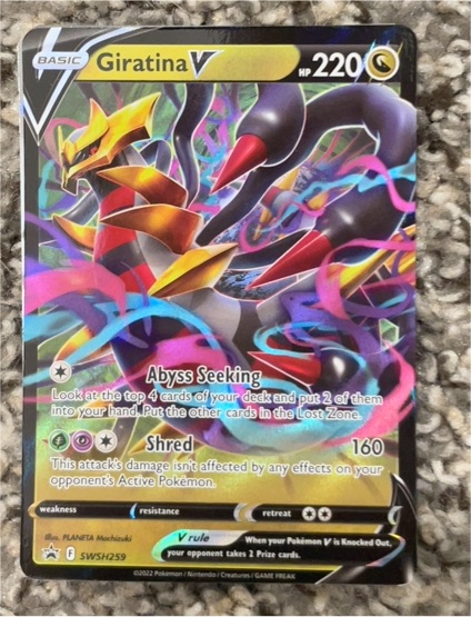 2022 The Pokémon Company Giratina V SWSH259 — front