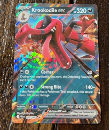 2026 Pokémon TCG Krookodile ex #055 — front