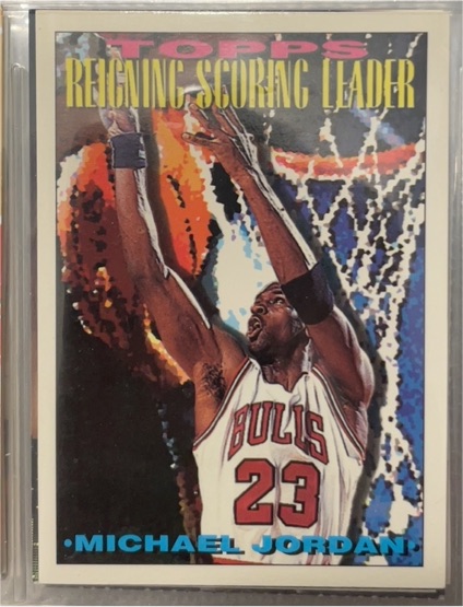 1993-94 Topps #384 Michael Jordan — front