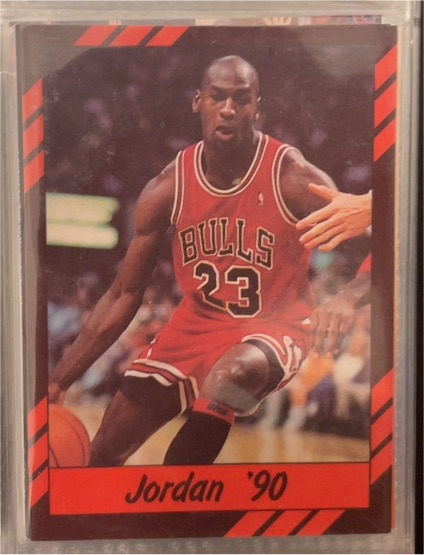 1990 NBA Properties Jordan '90 #8 Michael Jordan — front