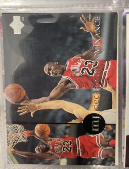 1994 Upper Deck Decade of Dominance #TM1 Michael Jordan — front