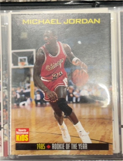 1985 Sports Illustrated For Kids #778 Michael Jordan Rookie of the Year — front
