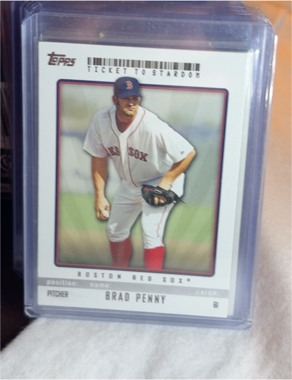 2009 Topps Ticket To Stardom #61 Brad Penny — front