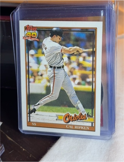 1991 Topps #150 Cal Ripken — front