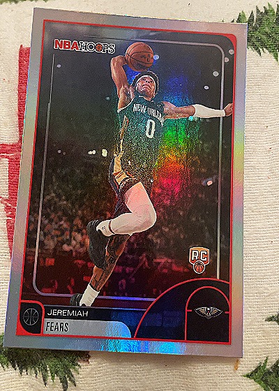 2025-26 Topps NBA Hoops #48 Jeremiah Fears — front