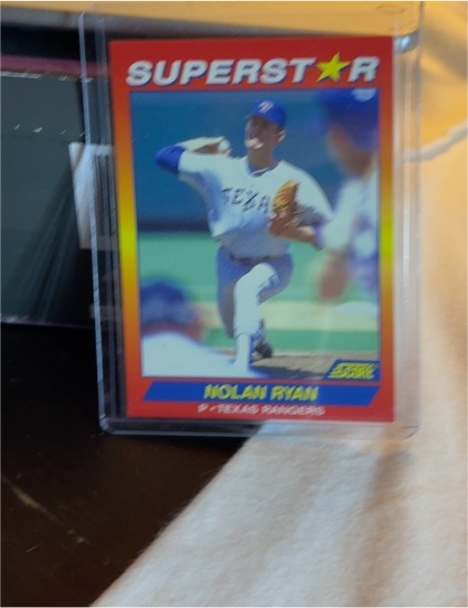 1992 Score Superstar #50 Nolan Ryan — front