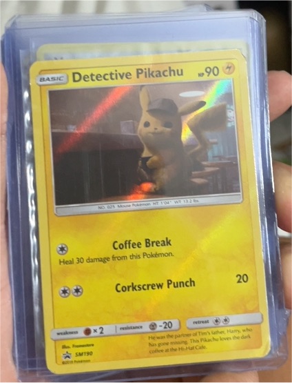 2019 Pokémon TCG Detective Pikachu SM190 — front