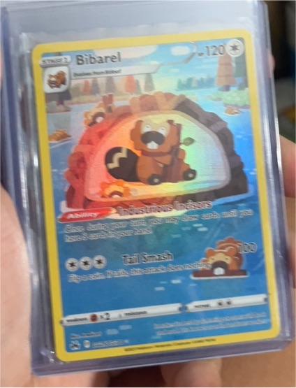 2023 Pokémon Sword & Shield Crown Zenith #GG25 Bibarel — front