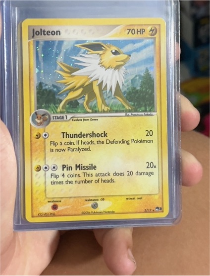 2006 Pokémon TCG POP Series 3 #3 Jolteon — front