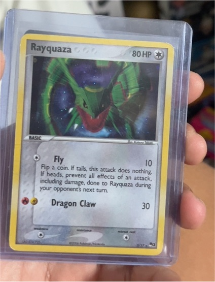 2006 Pokémon TCG Rayquaza #3 — front