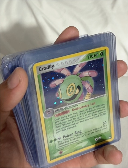 2007 Pokémon EX Power Keepers #7 Cradily — front
