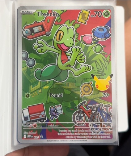 2026 Pokémon MEP #055 Treecko — front