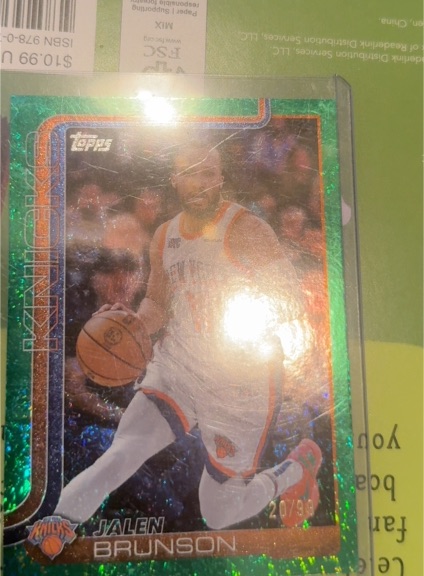 2025 Topps #14 Jalen Brunson — front