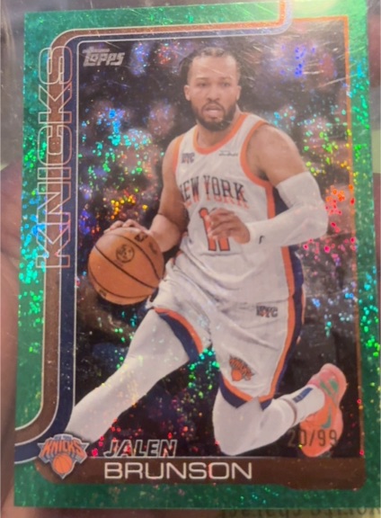 2025-26 Topps #14 Jalen Brunson — front