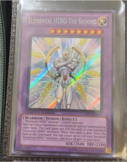 2012 Yu-Gi-Oh! PRC1-ENV01 Elemental HERO The Shining — front