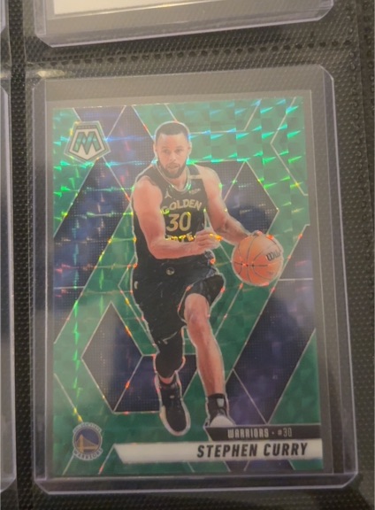 2024-25 Panini Mosaic #163 Stephen Curry — front