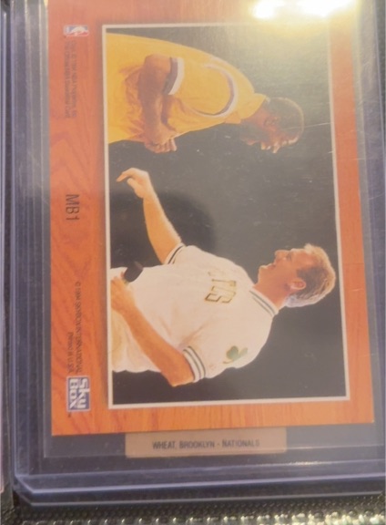1994 Skybox NBA Hoops #MB1 Magic Johnson/Larry Bird — front
