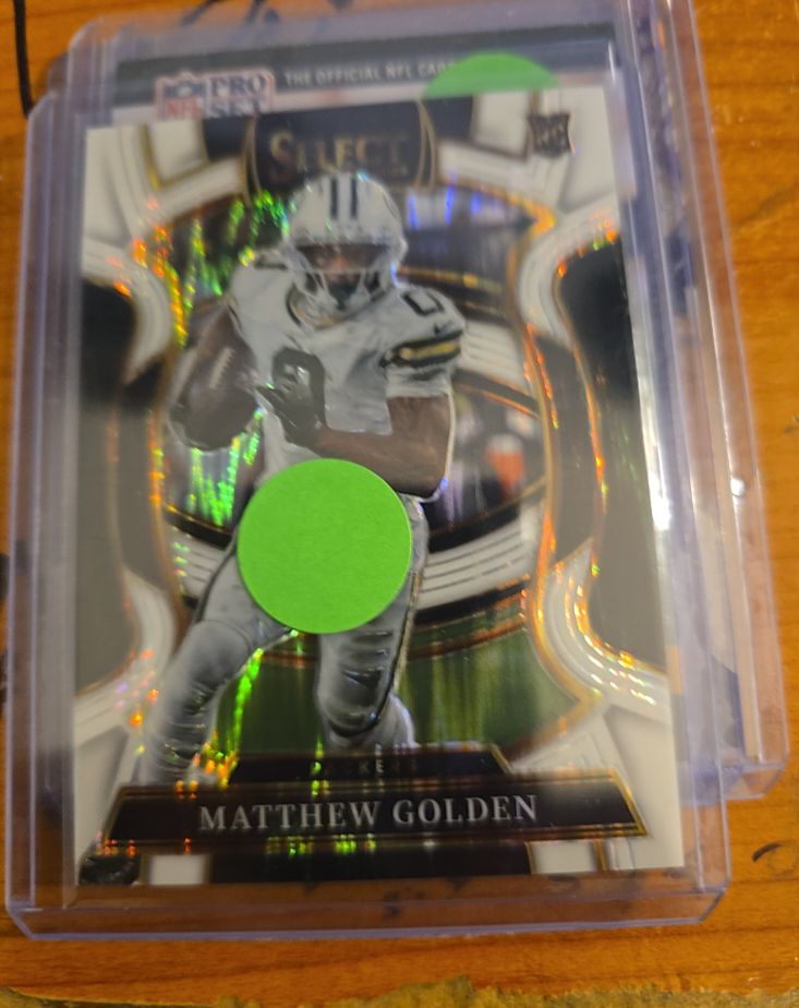 2025 Panini Select #66 Matthew Golden — front