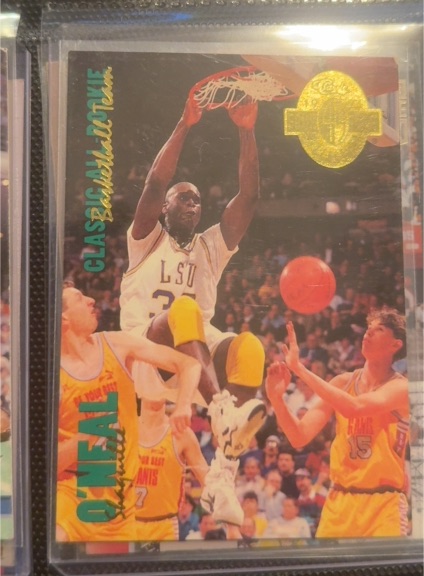 1993 Classic 4 Sport #315 Shaquille O'Neal — front