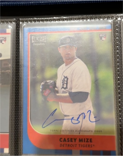 2021 Topps Archives Snapshots #44 Casey Mize — front