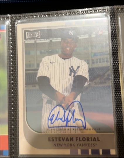 2021 Topps Archives Snapshots #10 Estevan Florial — front