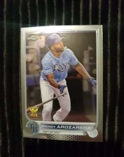 2022 Topps Chrome #161 Randy Arozarena — front