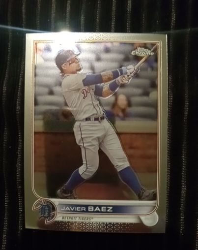 2022 Topps Chrome #147 Javier Baez — front
