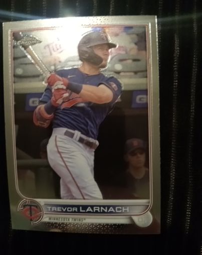 2022 Topps Chrome #88 Trevor Larnach — front