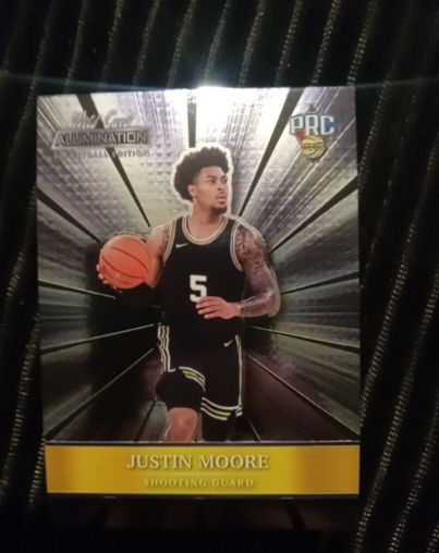 2021-22 Wild Card Alumination #ABC-47 Justin Moore — front