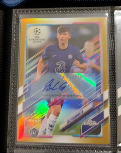 2020-21 Topps Chrome UEFA Champions League #66 Billy Gilmour — front