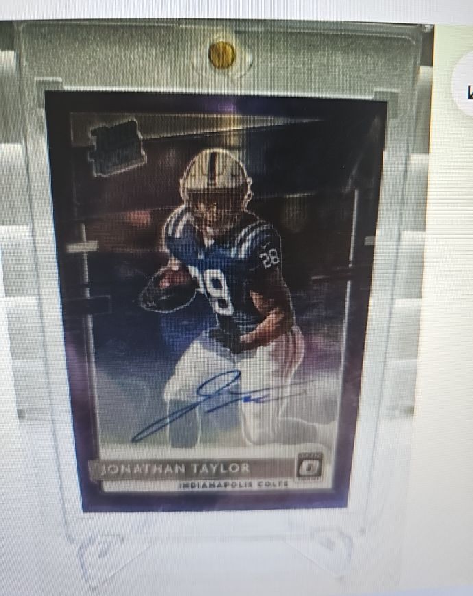 2020 Donruss Optic #167 Jonathan Taylor — front