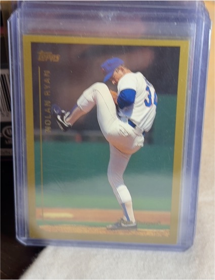 1999 Topps #34 Nolan Ryan Texas Rangers — front