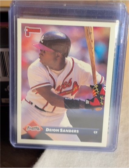 1993 Donruss #158 Deion Sanders — front