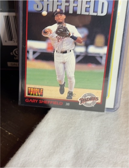 1993 Donruss Triple Play #6 Gary Sheffield — front