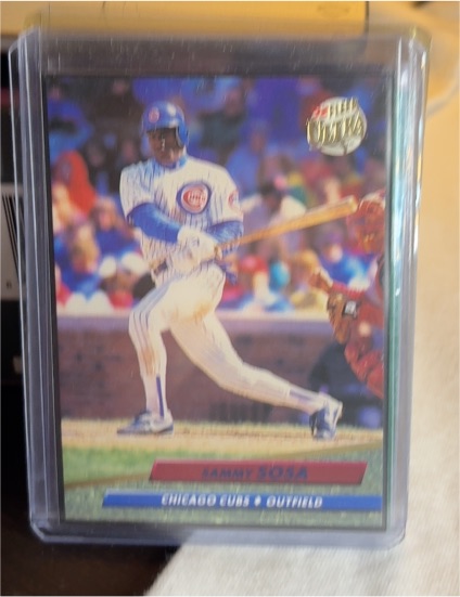 1992 Fleer Ultra #476 Sammy Sosa — front