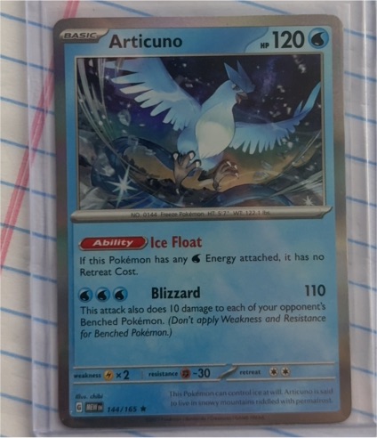 2023 Pokémon Scarlet & Violet 151 #144 Articuno — front