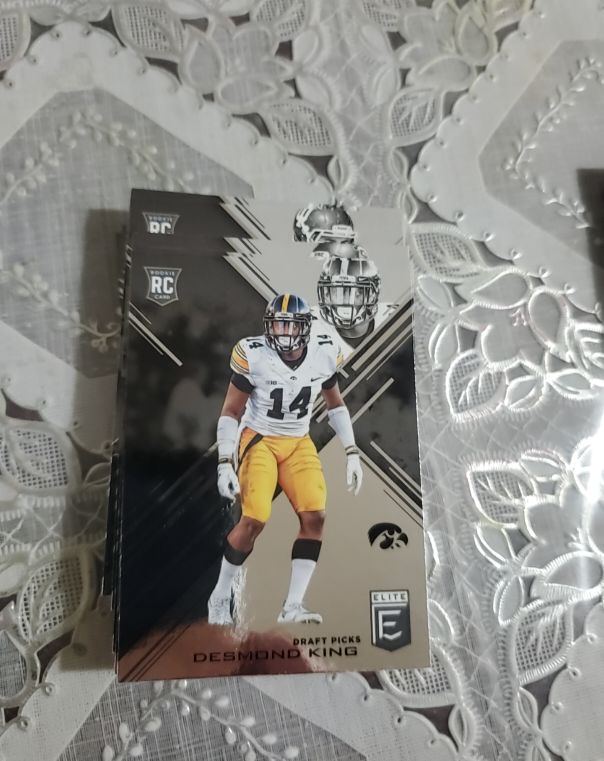 2017 Panini Elite Draft Picks #121 Desmond King — front