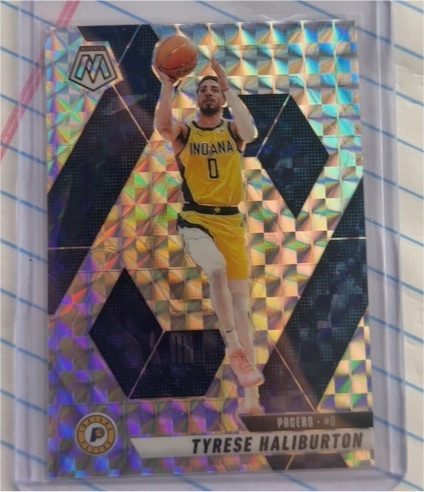 2024-25 Panini Mosaic #85 Tyrese Haliburton — front