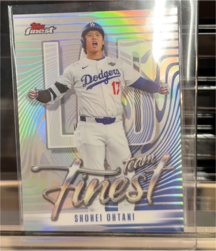 2026 Topps Finest Team Finest #TF-15 Shohei Ohtani — front
