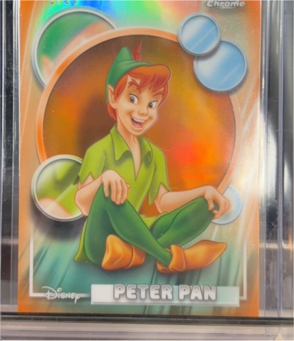 2026 Topps Chrome Disney #165 Peter Pan — front