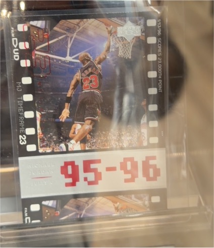 1995 Upper Deck MJ Timeframe #23 Michael Jordan — front