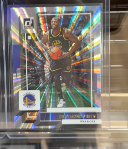 2022-23 Donruss #118 Draymond Green Green Laser — front