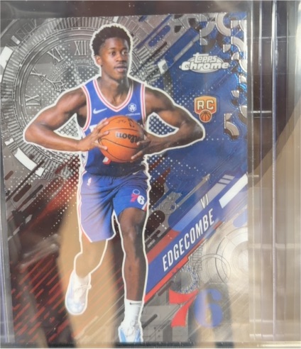 2025-26 Topps Chrome #GT-18 VJ Edgecombe — front