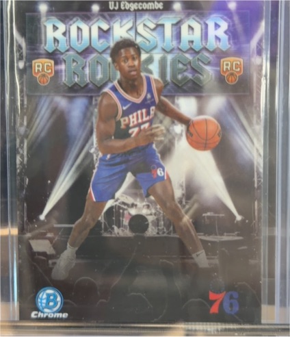 2025-26 Topps Bowman Chrome #RR-3 VJ Edgecombe Rockstar Rookies — front