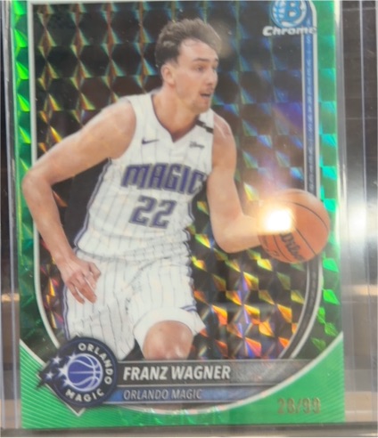 2025 Bowman Chrome #BCV-95 Franz Wagner — front