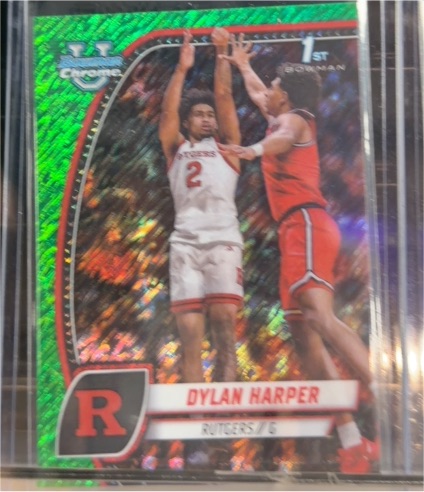 2024-25 Bowman University Chrome #22 Dylan Harper — front