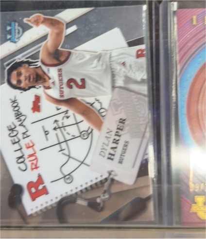2024 Bowman Chrome College Rule Playbook #CRP-9 Dylan Harper — front