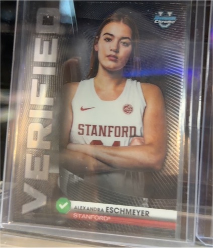 2025 Bowman Chrome Verified #BV-23 Alexandra Eschmeyer — front