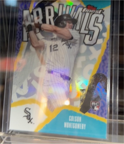 2026 Topps Finest Arrivals #A-10 Colson Montgomery — front